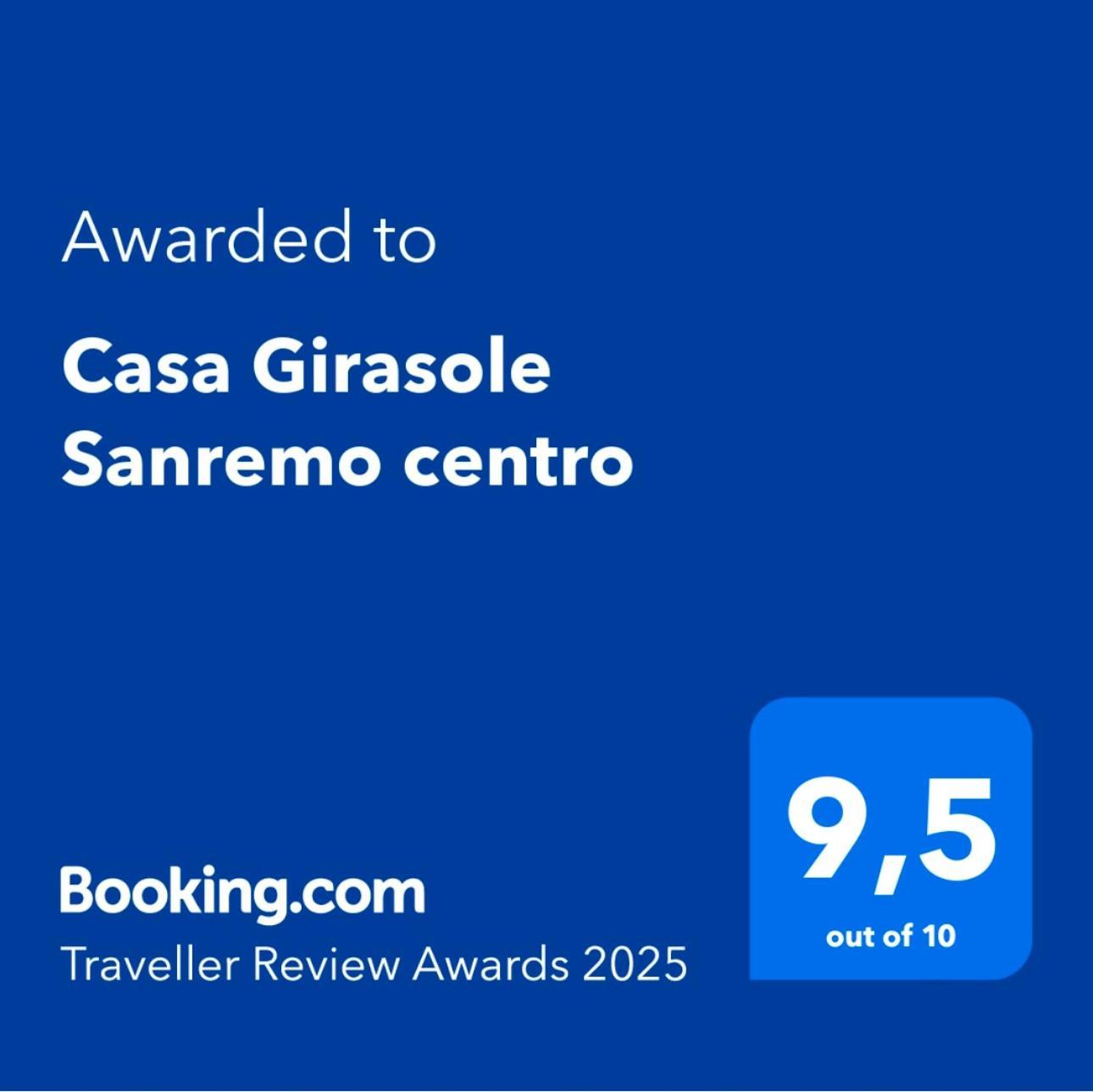 Casa Girasole Sanremo Centro Leilighet Eksteriør bilde